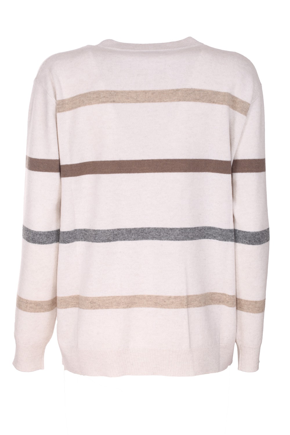 shop BRUNELLO CUCINELLI Saldi Maglia: Brunello Cucinelli maglia Dazzling Stripes in lana vergine, cashmere e seta.
Girocollo.
Spalla abbassata.
Manica regolare.
Polsini e fondo in maglia a costine.
Maglia rasata.
Composizione: 60% lana vergine 30% cashmere 10% seta.
Fabbricato in Italia.. M16168100-CQM88 number 2385686